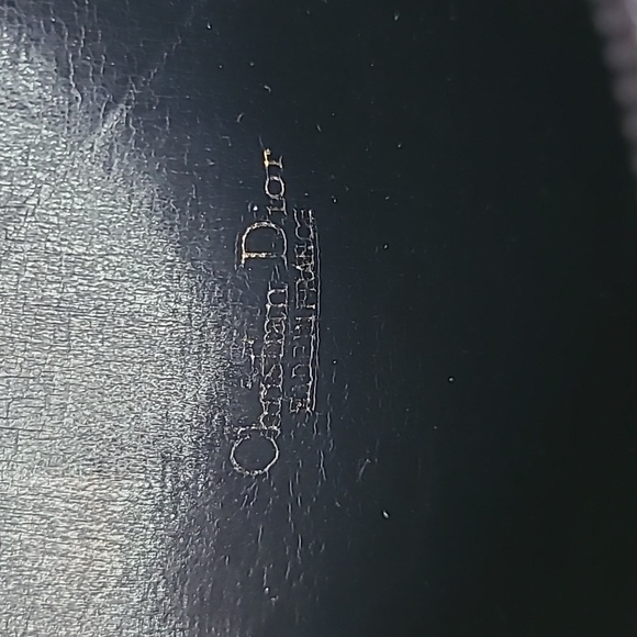 DIOR VINTAGE 1970’S DIORISSIMO CANVAS/LEATHER/GOLD 3WAY CLUTCH/SHLDER/CROSS BODY - Picture 14 of 17